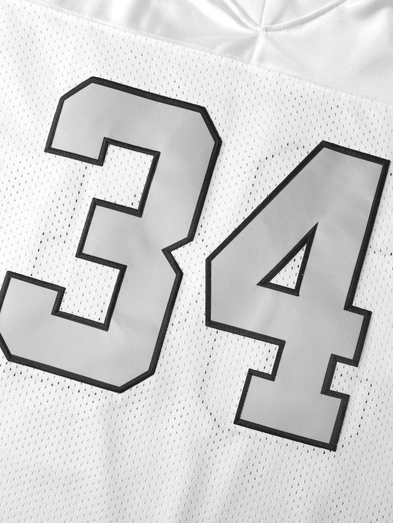 Men'S Football Jersey #34 Retro Jersey, Breathable, Embroidered Sports Shirt for Training & Competition, V-Neck Jersey