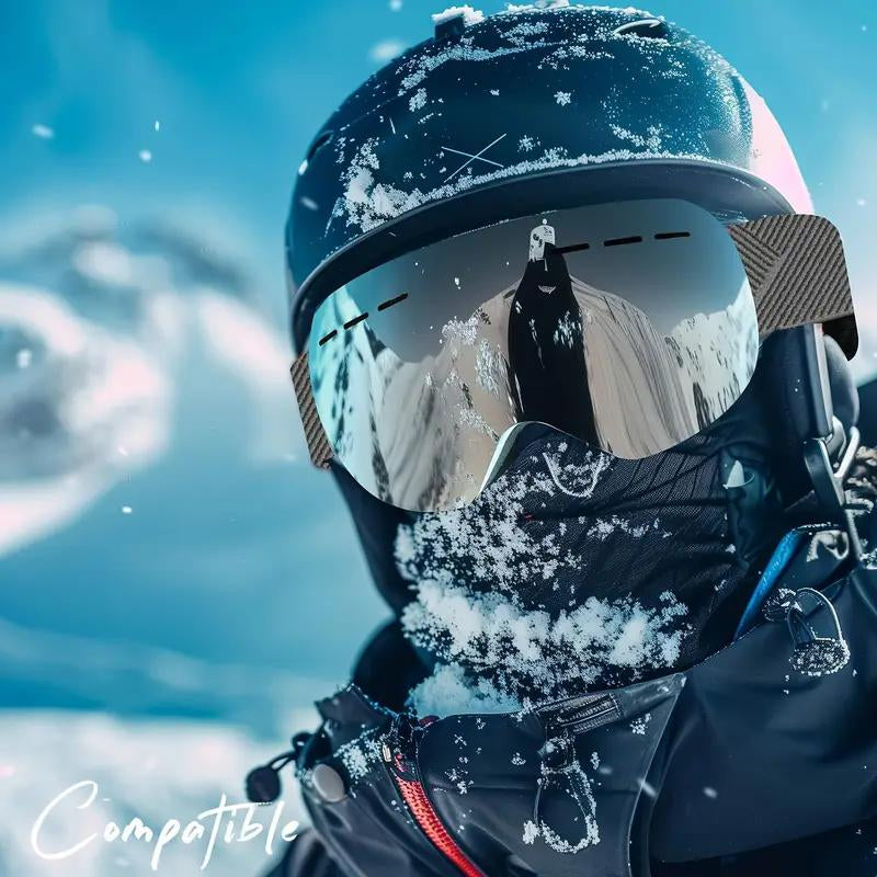 HD Anti-Fog Ski Goggles, Outdoor Ski Goggles ,Skiing Sunglasses, Sports Eyewear for Men & Women