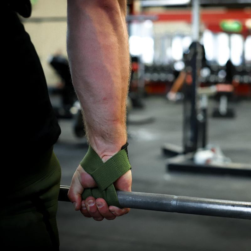 Gymreapers Premium Padded Weightlifting Straps - Lifting Straps for Deadlifts, Rows, Pull-Ups
