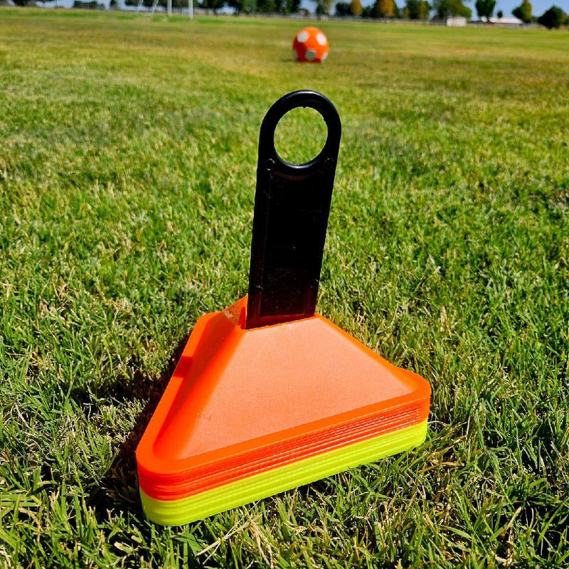 Sccerup Training Cones - Soccer/Football Cones (3-4 Day USA Shipping)