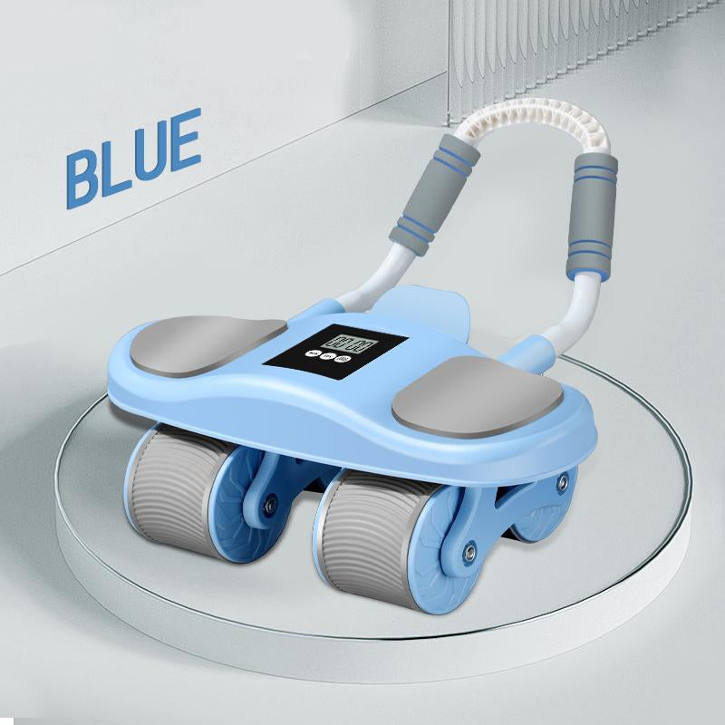 HXD-ERGO Ab Wheel Flat Supportbelly Rolltwo in One Ab Wheel Roller for Core Training, with Timer/Phone Holder, Suitable for Abdominal Workouts in Office, Home, and Outdoor Settings Abdominal Exercise
