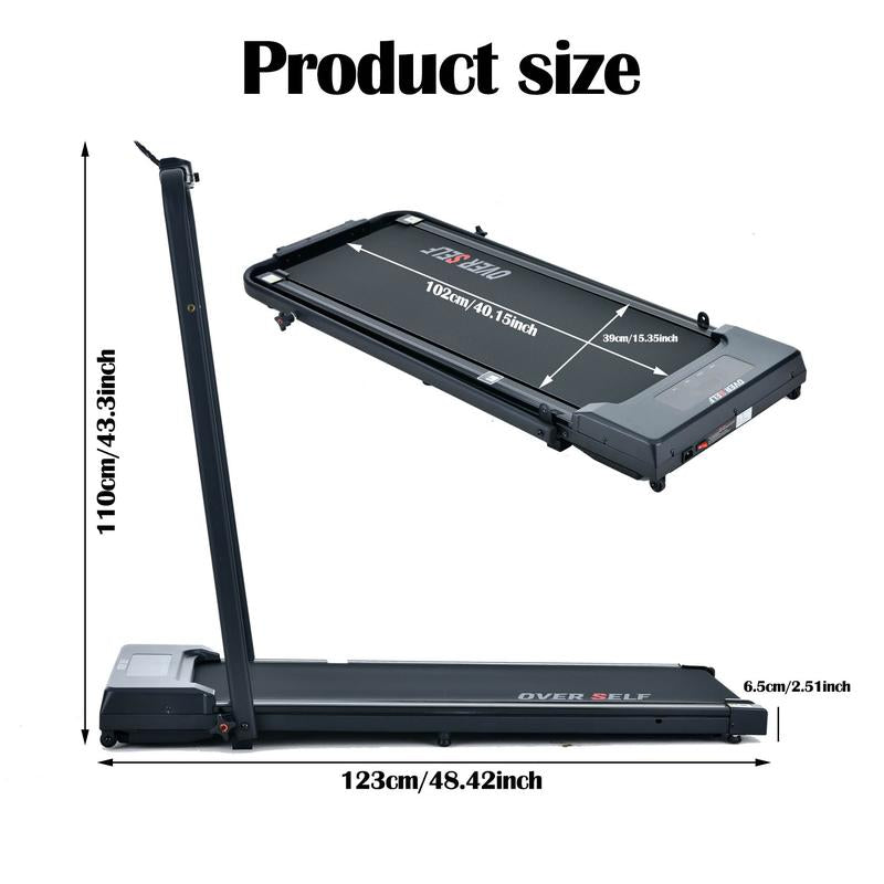 【Tiktokshopbacktoschool】Over SELF Walkingpad Treadmill, Portable Folding Treadmill with Handle Remote Control, Easy Storage, Dealsforyouday Outdoorfun Home Gym Fitness Equipment Workout Gear