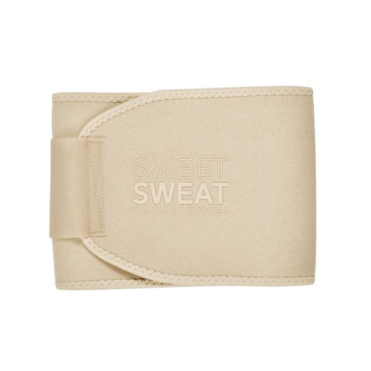 Sweet Sweat Toned Ab Trainer for Women and Men | Premium Waist Trainer Belt to 'Tone' Your Stomach Area (Quartz, Small)