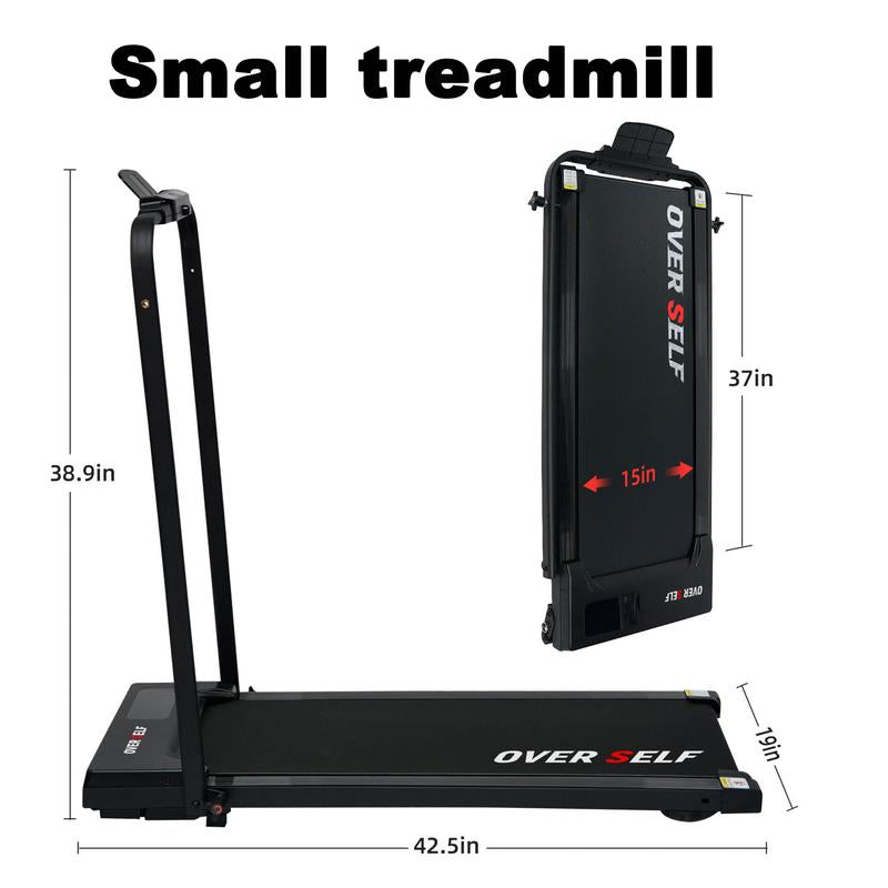 【Tiktokshopbacktoschool】Over SELF Walkingpad Treadmill, Portable Folding Treadmill with Handle Remote Control, Easy Storage, Dealsforyouday Outdoorfun Home Gym Fitness Equipment Workout Gear