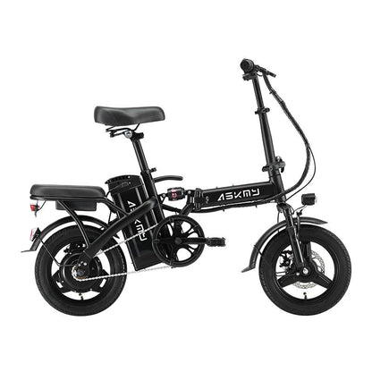 Folding Electric Bike for Adults | 14-Inch Lightweight Commuter E-Bike with 48V 350W Motor | Long Range Battery | Compact Design | E BIKE Bicicleta Electrica