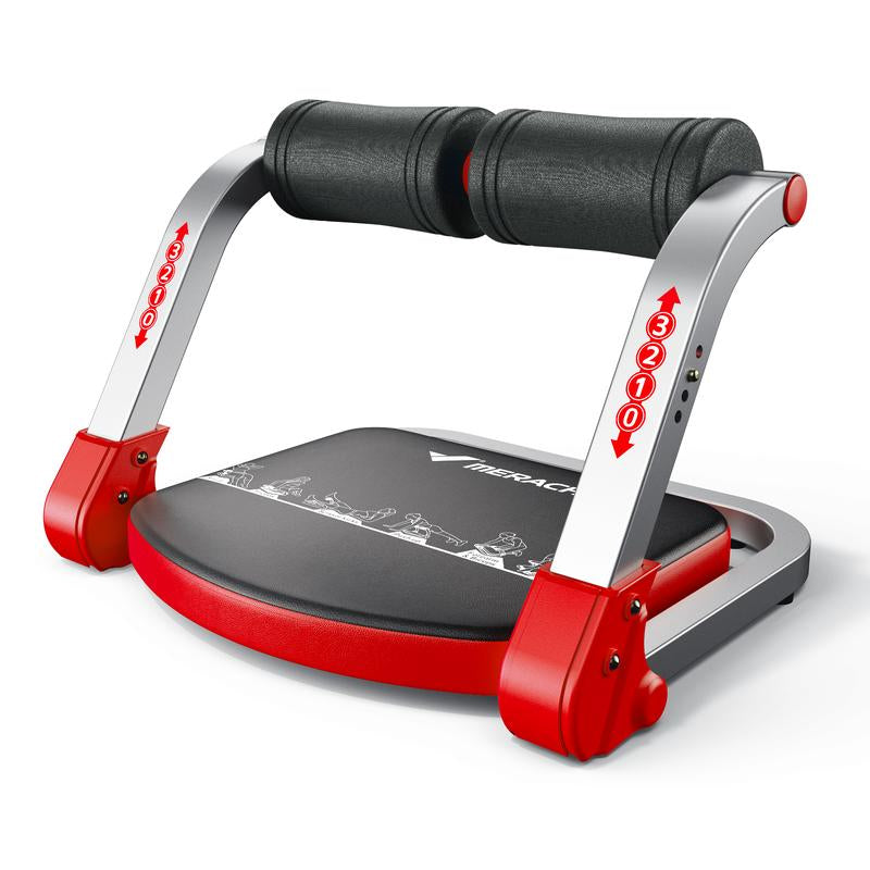 MERACH Sit-Up Exercise Equipment, Ab Crunch Machine Roll-Up Machine, Abdominal Workout Machine for Home Gym, Core Ab Exercise System Trainer, Dealsforyoudays