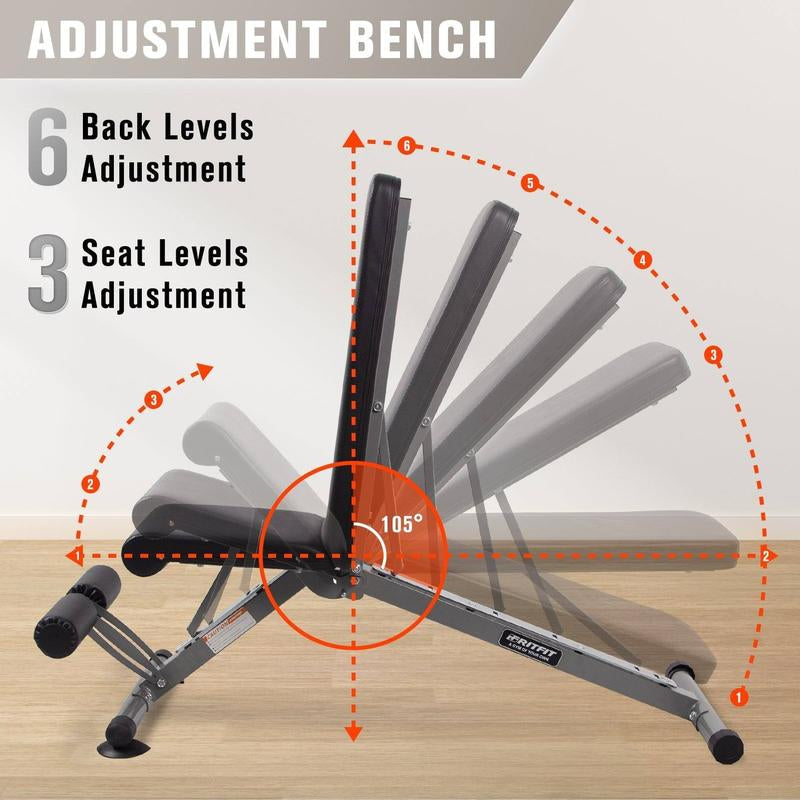 Ritfit 1.6K Budget Home Gym Package PPC03 Folding Power