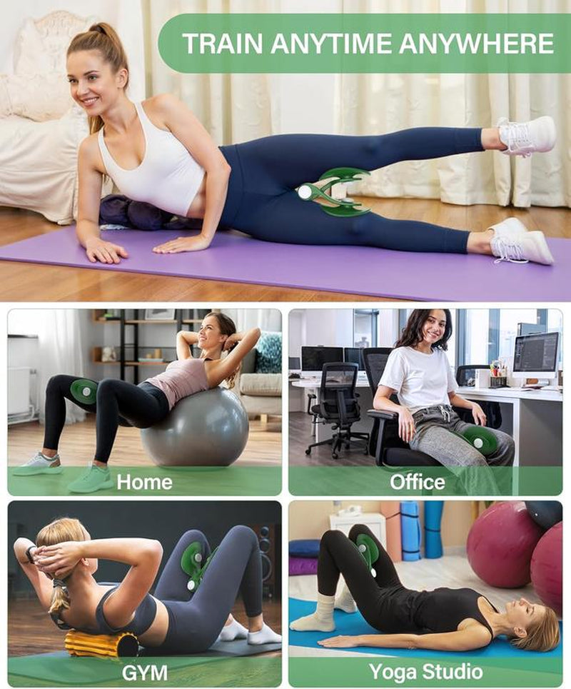 Thigh Master Hip Trainer Exercise Equipment, Pelvic Floor Trainer, Kegel Trainer for Postpartum Rehabilitation, Trimmer Inner Thigh, Thigh Workout Equipment Portable Shaping