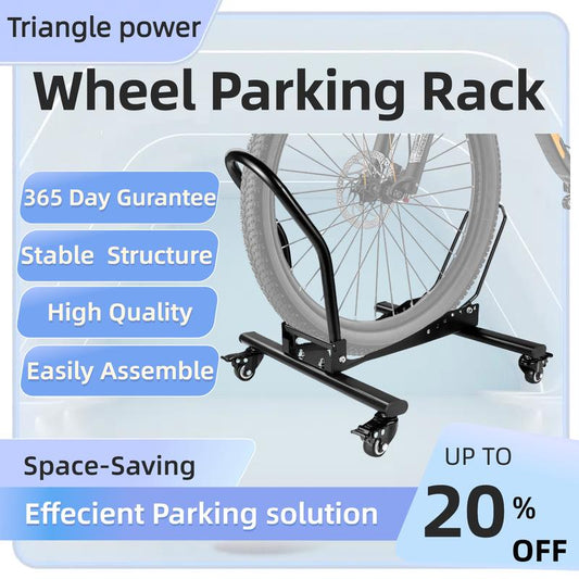 Bike Floor Stand,Freestanding Front and Rear Wheel Parking Rack Stand,Portable for Garage and Home Bike Storage Rack,Suitable for 18"-29" Mountain/Road Bikes