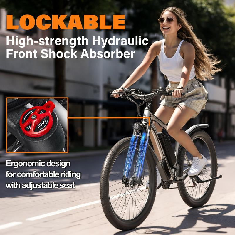 E·Bycco 29” Electric Bike for Adults, 48V 17.5AH Battery, 750W Peak 1000W Electric Mountain Bike, up to 70 Miles 34MPH Ebike with 21-Speed, Electric Bicycle E-Bike for Commuter, UL 2849 Certified