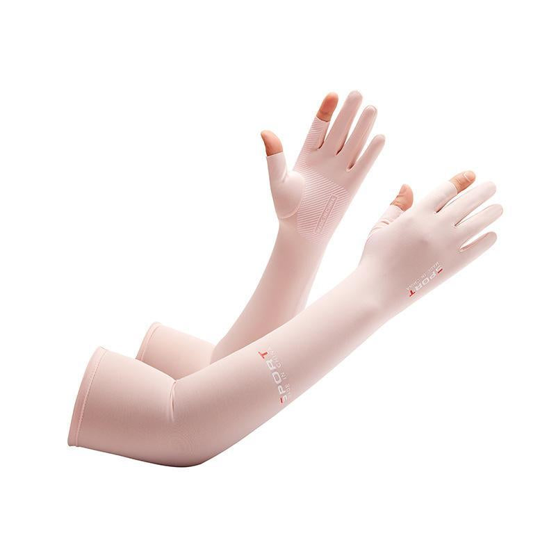 Breathable Sunscreen Arm Sleeve, 1 Pair Multipurpose Cooling Arm Sleeve for Men & Women, Outdoor Sun Protection Arm Sleeves for Cycling, Climbing, Sports, Birthday Gift, Outdoor Accessories Summer Gift, Gym Accessories