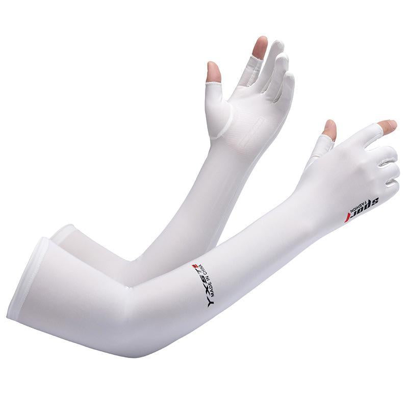 Breathable Sunscreen Arm Sleeve, 1 Pair Multipurpose Cooling Arm Sleeve for Men & Women, Outdoor Sun Protection Arm Sleeves for Cycling, Climbing, Sports, Birthday Gift, Outdoor Accessories Summer Gift, Gym Accessories