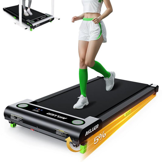 [Walking Pad with Incline] Tiktokshopbacktoschool Akluer Incline Walking Pad Treadmill for Home, Speed 0.6-4MPH,2.5 HP under Desk Treadmill Small with Remote Control, Walking Pad Small Treadmill with LED Display