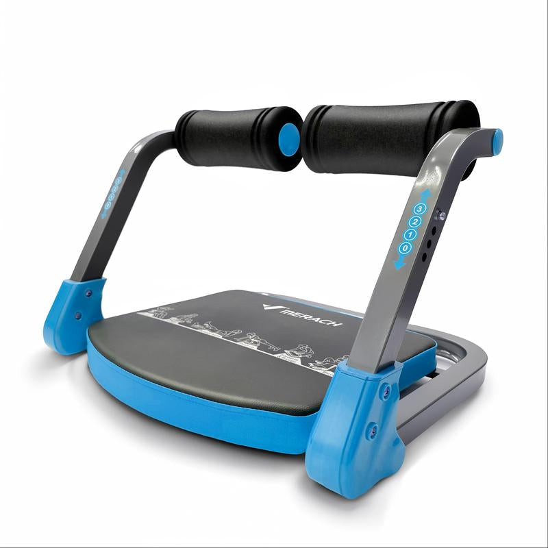 MERACH Sit-Up Exercise Equipment, Ab Crunch Machine Roll-Up Machine, Abdominal Workout Machine for Home Gym, Core Ab Exercise System Trainer, Dealsforyoudays