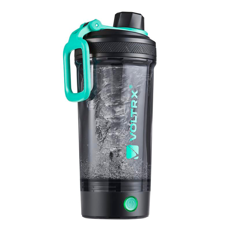 VOLTRX Electric Protein Shaker Bottle - USB Rechargeable Mixer Cup for Shakes and Meal Replacements, Bpa-Free Tritan, 24Oz
