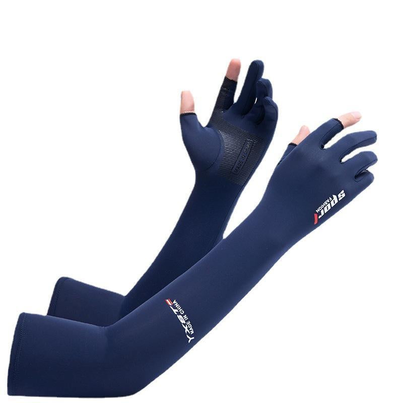 Breathable Sunscreen Arm Sleeve, 1 Pair Multipurpose Cooling Arm Sleeve for Men & Women, Outdoor Sun Protection Arm Sleeves for Cycling, Climbing, Sports, Birthday Gift, Outdoor Accessories Summer Gift, Gym Accessories