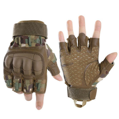 Outdoor Tactical Windproof Sports Gloves, High Sensitivity Touch Screen Pu Leather Outdoor Mountaineering Training Hunting Cycling Gloves, Men Gifts Ideas, Gift for Boyfriend Husband, Gym Accessories, Hobbies Ideas, Motorcycle Riding Gloves