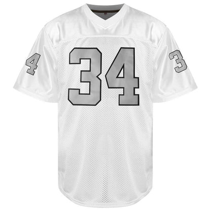 Men'S Football Jersey #34 Retro Jersey, Breathable, Embroidered Sports Shirt for Training & Competition, V-Neck Jersey