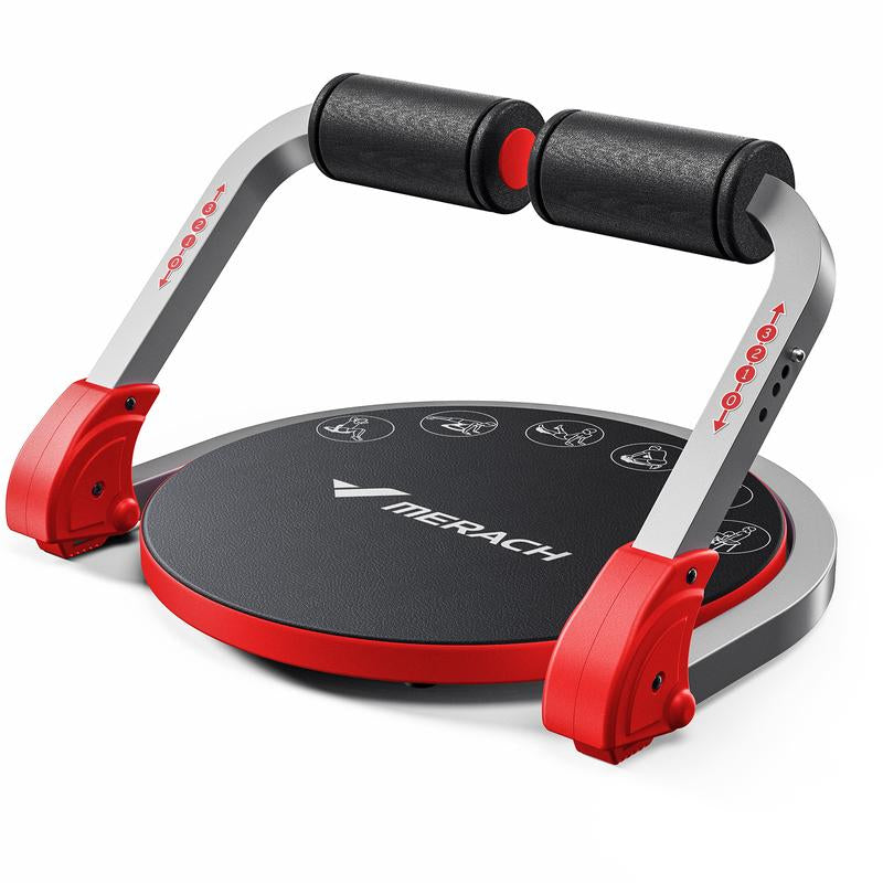 MERACH Sit-Up Exercise Equipment, Ab Crunch Machine Roll-Up Machine, Abdominal Workout Machine for Home Gym, Core Ab Exercise System Trainer, Dealsforyoudays