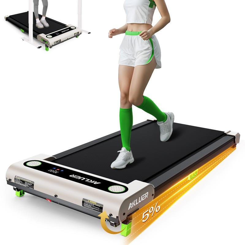 [Walking Pad with Incline] Tiktokshopbacktoschool Akluer Incline Walking Pad Treadmill for Home, Speed 0.6-4MPH,2.5 HP under Desk Treadmill Small with Remote Control, Walking Pad Small Treadmill with LED Display