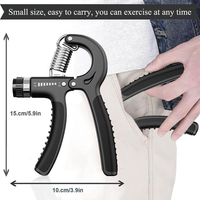 Fitness Equipment Hand Grip Trainer, 11 Lbs-132 Lbs Adjustable Hand Grip Trainer, Fitness Equipment Hand Grip Trainer, Hand Grip Trainer Fitness
