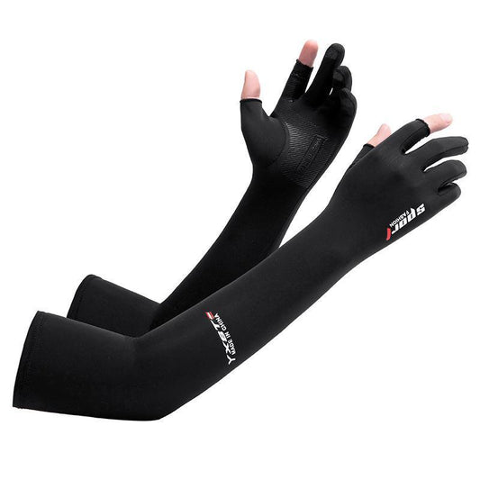 Breathable Sunscreen Arm Sleeve, 1 Pair Multipurpose Cooling Arm Sleeve for Men & Women, Outdoor Sun Protection Arm Sleeves for Cycling, Climbing, Sports, Birthday Gift, Outdoor Accessories Summer Gift, Gym Accessories