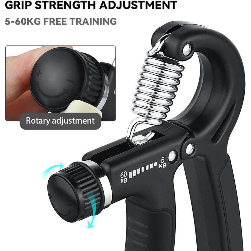 Fitness Equipment Hand Grip Trainer, 11 Lbs-132 Lbs Adjustable Hand Grip Trainer, Fitness Equipment Hand Grip Trainer, Hand Grip Trainer Fitness