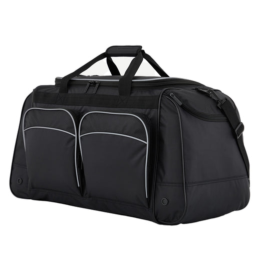 28 in Jumbo Sport Duffel Bag for Travel, Black