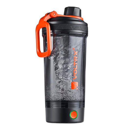 VOLTRX Electric Protein Shaker Bottle - USB Rechargeable Mixer Cup for Shakes and Meal Replacements, Bpa-Free Tritan, 24Oz