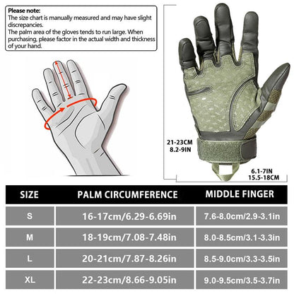Outdoor Tactical Windproof Sports Gloves, High Sensitivity Touch Screen Pu Leather Outdoor Mountaineering Training Hunting Cycling Gloves, Men Gifts Ideas, Gift for Boyfriend Husband, Gym Accessories, Hobbies Ideas, Motorcycle Riding Gloves