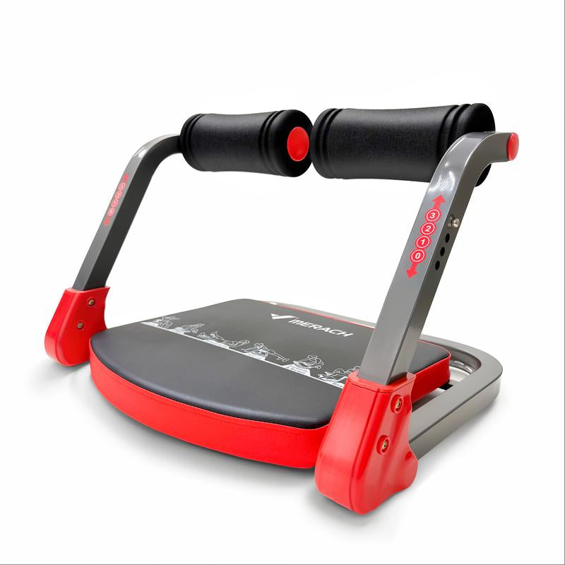 MERACH Sit-Up Exercise Equipment, Ab Crunch Machine Roll-Up Machine, Abdominal Workout Machine for Home Gym, Core Ab Exercise System Trainer, Dealsforyoudays