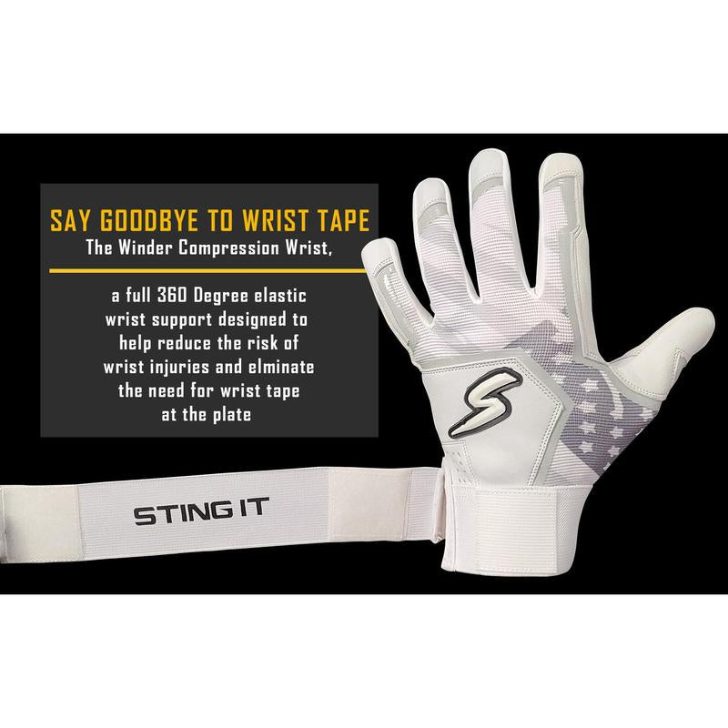 Winder Series Batting Gloves - Black Out