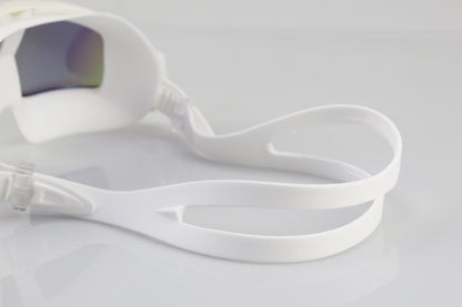 Swim Goggles No Leaking Anti-Fog Pool Goggles Swimming Goggles for Adult Men Women Youth, UV Protection 180° Clear Vision-White