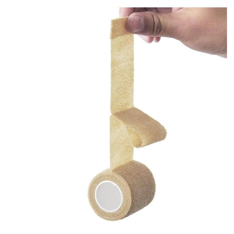 Self-Adhesive Breathable Elastic Bandage, 1 Count Sports Fixing Finger Wrist Leg Athletic Tape, Sports Tape for Home Gym Workout, Sports Tapes, Valentine'S Day Gift