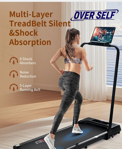 【Tiktokshopbacktoschool】Over SELF Walkingpad Treadmill, Portable Folding Treadmill with Handle Remote Control, Easy Storage, Dealsforyouday Outdoorfun Home Gym Fitness Equipment Workout Gear
