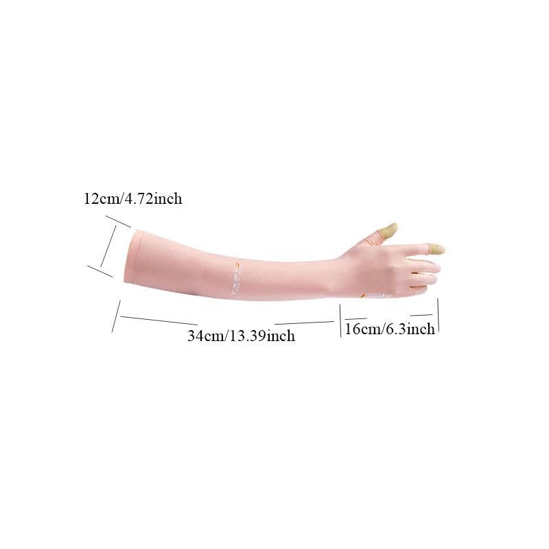 Breathable Sunscreen Arm Sleeve, 1 Pair Multipurpose Cooling Arm Sleeve for Men & Women, Outdoor Sun Protection Arm Sleeves for Cycling, Climbing, Sports, Birthday Gift, Outdoor Accessories Summer Gift, Gym Accessories