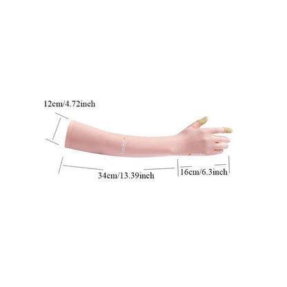 Breathable Sunscreen Arm Sleeve, 1 Pair Multipurpose Cooling Arm Sleeve for Men & Women, Outdoor Sun Protection Arm Sleeves for Cycling, Climbing, Sports, Birthday Gift, Outdoor Accessories Summer Gift, Gym Accessories