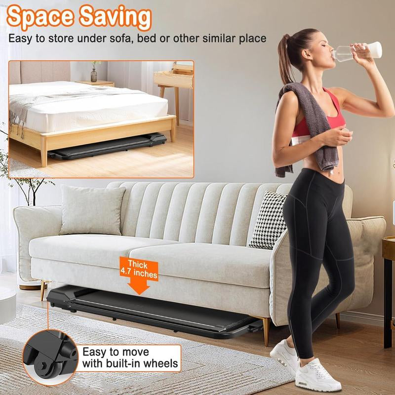 【Tiktokshopbacktoschool】Over SELF Walkingpad Treadmill, Portable Folding Treadmill with Handle Remote Control, Easy Storage, Dealsforyouday Outdoorfun Home Gym Fitness Equipment Workout Gear