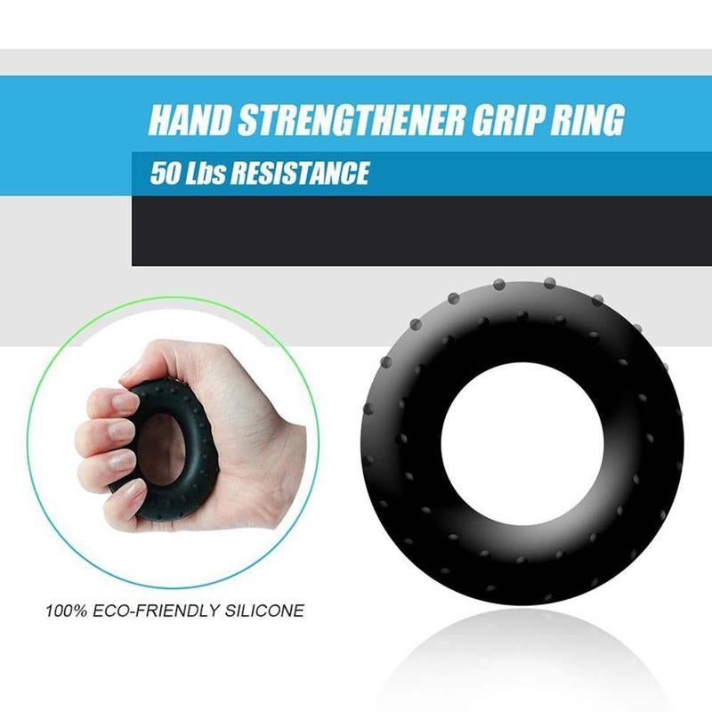 Hand Grip Strengthener Kit 5 Pack Forearm Grip Adjustable Resistance Hand Gripper, Gripper ,Forearm Veins,Finger Exerciser, Finger Stretcher,Grip Ring Stress Relief Grip Ball for Athletes, Boyfriend Gift