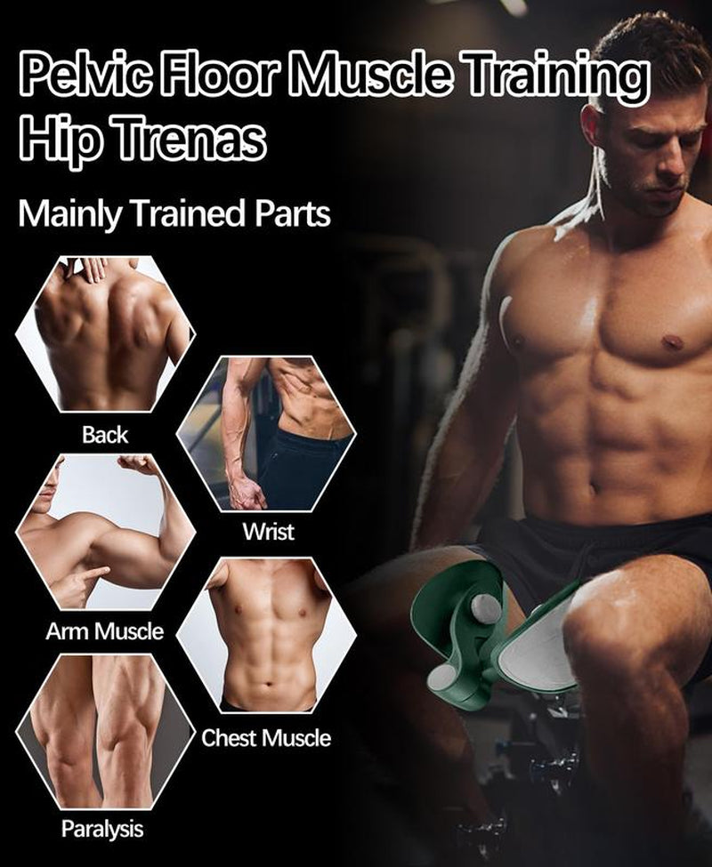 Thigh Master Hip Trainer Exercise Equipment, Pelvic Floor Trainer, Kegel Trainer for Postpartum Rehabilitation, Trimmer Inner Thigh, Thigh Workout Equipment Portable Shaping