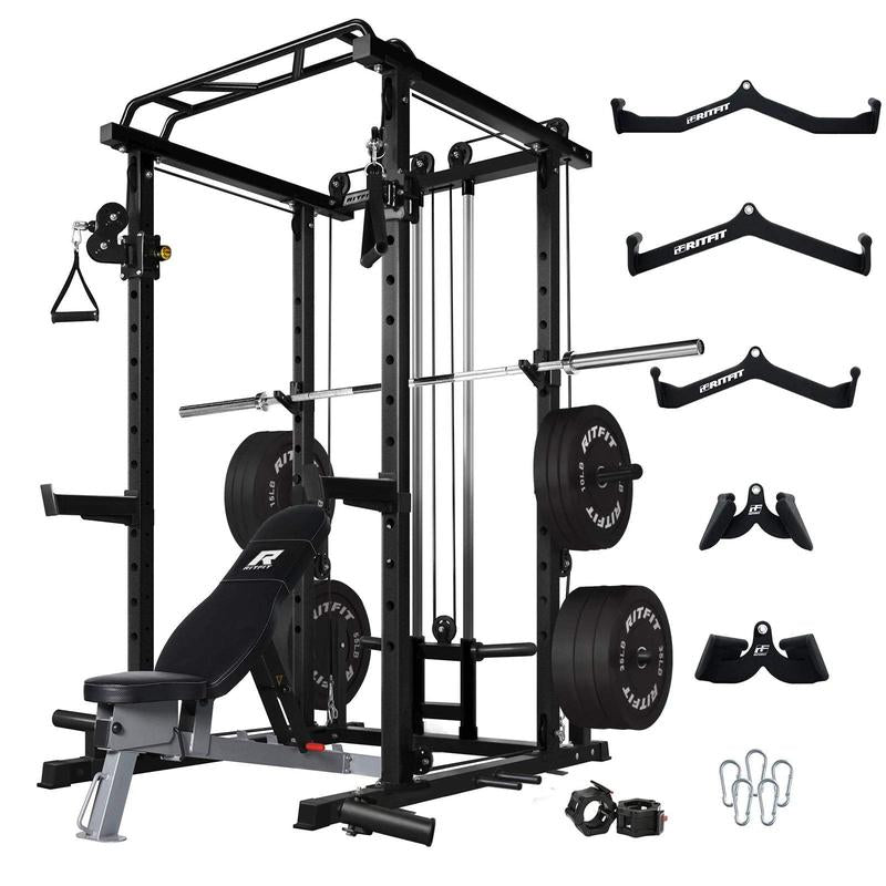 Ritfit 1.6K Budget Home Gym Package PPC03 Folding Power
